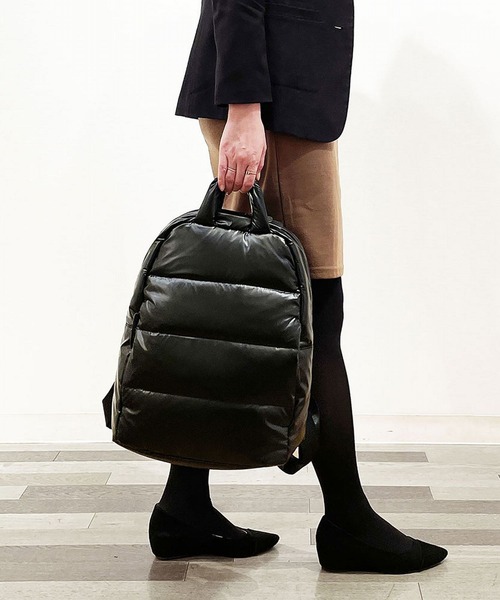 ROOTOTE（ルートート）の「ルートート/LT. セオルーフェザー.カラーA（バックパック/リュック・レディース・ダークブラック/ダークネイビー/ダークブラウン/ブラック/グレー/ブルー系その他4/ブラック系その他7・FREE）」の12枚目の写真