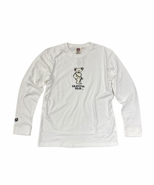 291295＝HOMME（ニーキューイチニーキューゴーオム）の「【291295＝HOMME】 Grateful Dead 16/-空紡糸 ロングスリーブTEE（Tシャツ/カットソー・メンズ・ブラック/ホワイト系1・2/3）」の2枚目の写真