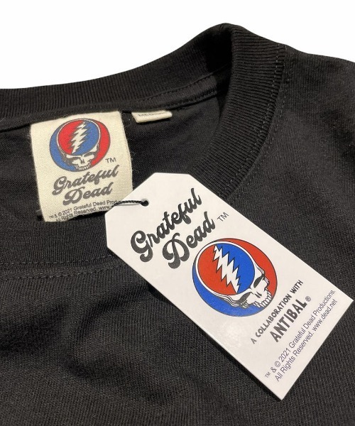 291295＝HOMME（ニーキューイチニーキューゴーオム）の「【291295＝HOMME】 Grateful Dead 16/-空紡糸 ロングスリーブTEE（Tシャツ/カットソー・メンズ・ブラック/ホワイト系1・2/3）」の14枚目の写真