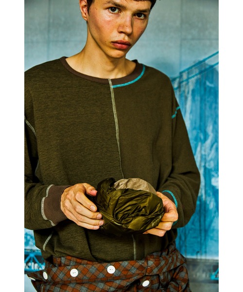 AlexanderLeeChang(アレキサンダーリーチャン)の「AlexanderLeeChang/アレキサンダーリーチャン 5050 POCKETABLE BIG TOTE(トートバッグ・メンズ・グレー/ブルー/ネイビー・ONE SIZE)」の5枚目の写真