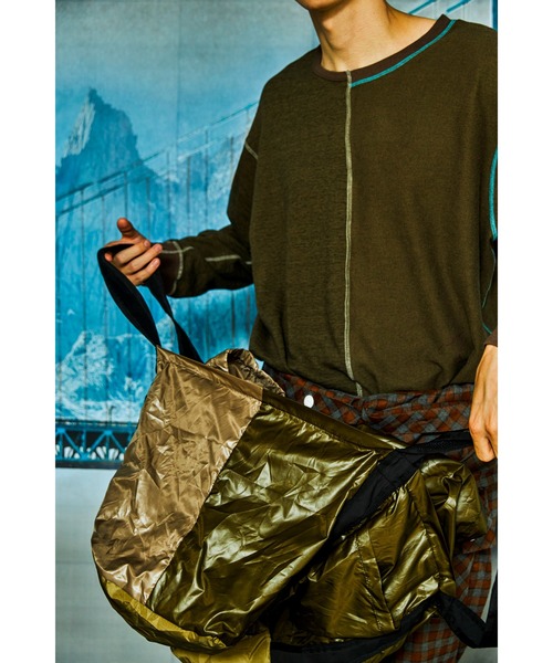 AlexanderLeeChang(アレキサンダーリーチャン)の「AlexanderLeeChang/アレキサンダーリーチャン 5050 POCKETABLE BIG TOTE(トートバッグ・メンズ・グレー/ブルー/ネイビー・ONE SIZE)」の20枚目の写真