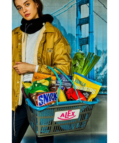 AlexanderLeeChang(アレキサンダーリーチャン)の「AlexanderLeeChang/アレキサンダーリーチャン 5050 POCKETABLE BIG TOTE(トートバッグ・メンズ・グレー/ブルー/ネイビー・ONE SIZE)」の8枚目の写真