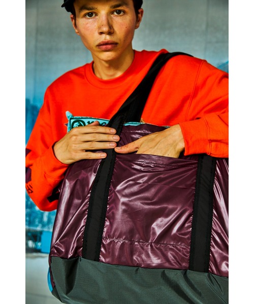 AlexanderLeeChang(アレキサンダーリーチャン)の「AlexanderLeeChang/アレキサンダーリーチャン 5050 POCKETABLE BIG TOTE(トートバッグ・メンズ・グレー/ブルー/ネイビー・ONE SIZE)」の21枚目の写真