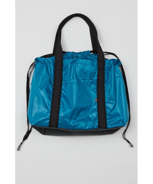 AlexanderLeeChang(アレキサンダーリーチャン)の「AlexanderLeeChang/アレキサンダーリーチャン 5050 POCKETABLE BIG TOTE(トートバッグ・メンズ・グレー/ブルー/ネイビー・ONE SIZE)」の12枚目の写真