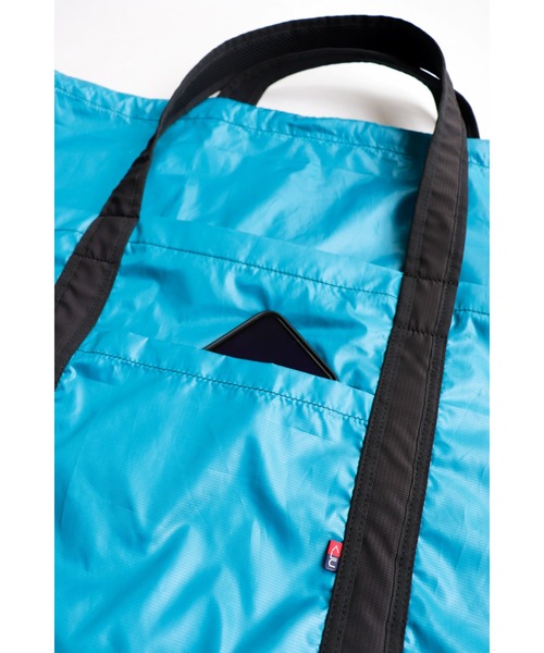 AlexanderLeeChang(アレキサンダーリーチャン)の「AlexanderLeeChang/アレキサンダーリーチャン 5050 POCKETABLE BIG TOTE(トートバッグ・メンズ・グレー/ブルー/ネイビー・ONE SIZE)」の22枚目の写真