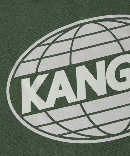 KANGOL（カンゴール）の「KANGOL カンゴール 別注 オーバーサイズカレッジロゴ裏起毛スウェット クルーネックトレーナー（スウェット・メンズ・ブラック/ブラウン/グリーン/パープル/ホワイト/ブルー/ブルーグレー・M/L/XL）」の21枚目の写真