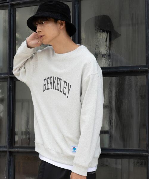 coen（コーエン）の「ヘビーウェイトカレッジロゴプリント裏起毛クルーネックスウェット（スウェット・メンズ・ライトグレー/ブラック/ナチュラル・SMALL/MEDIUM/LARGE/X-LARGE）」の21枚目の写真