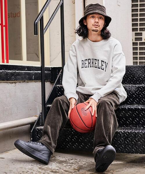 coen（コーエン）の「ヘビーウェイトカレッジロゴプリント裏起毛クルーネックスウェット（スウェット・メンズ・ライトグレー/ブラック/ナチュラル・SMALL/MEDIUM/LARGE/X-LARGE）」の15枚目の写真