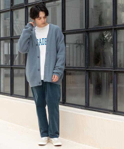 coen（コーエン）の「ヘビーウェイトカレッジロゴプリント裏起毛クルーネックスウェット（スウェット・メンズ・ライトグレー/ブラック/ナチュラル・SMALL/MEDIUM/LARGE/X-LARGE）」の10枚目の写真