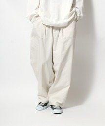 Tuck Wide Balloon Pants/タックワイドバルーンパンツ シェフパンツ スケーターパンツ イージーパンツ ベイカーパンツ ワークパンツ