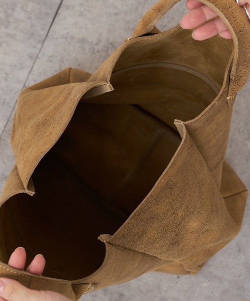 MASTER&Co(マスターアンドコー)の「【MASTER&Co./マスターアンドコー】KUDU トートバッグ(トートバッグ・レディース・サンドベージュ・ONE SIZE)」の10枚目の写真