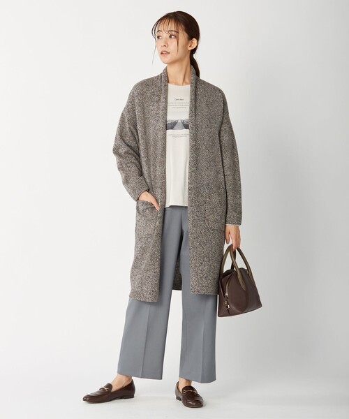 J.PRESS（ジェイプレス）の「ANASTASIAミルド 2way ストレート パンツ（その他パンツ・レディース・ベージュ系/グレー系/スモーキーグリーン系・T13/T15）」の19枚目の写真