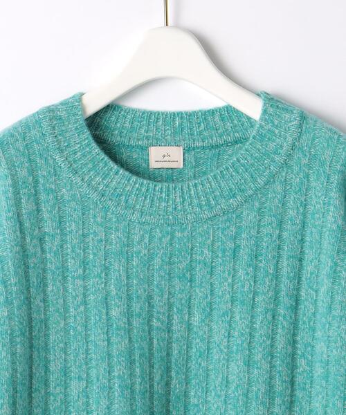 green label relaxing(グリーンレーベルリラクシング)の「ミツモクキモウ ハイネック プルオーバー ニット(ニット/セーター・レディース・レッド/ライム・FREE)」の19枚目の写真