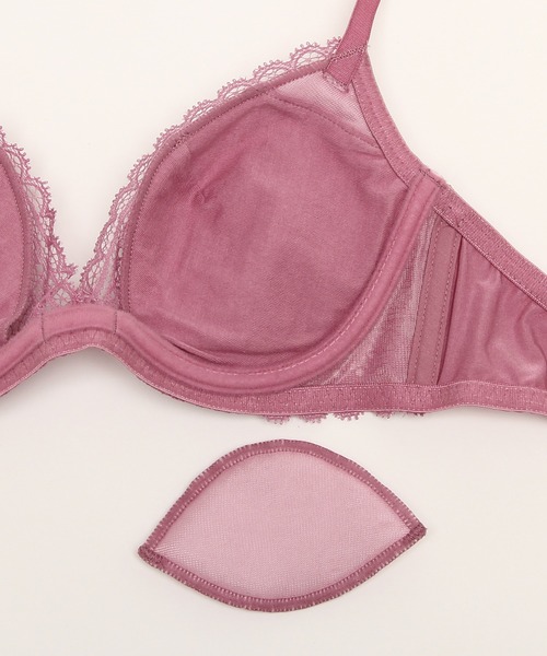 Chut！ INTIMATES（シュットインティメイツ）の「イージーステップブラ&ショーツセット (C853)（ブラ&ショーツ・レディース・ライトベージュ/ローズ・M1/M2/L1/L2/M3）」の5枚目の写真