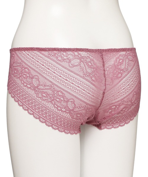 Chut！ INTIMATES（シュットインティメイツ）の「イージーステップブラ&ショーツセット (C853)（ブラ&ショーツ・レディース・ライトベージュ/ローズ・M1/M2/L1/L2/M3）」の10枚目の写真