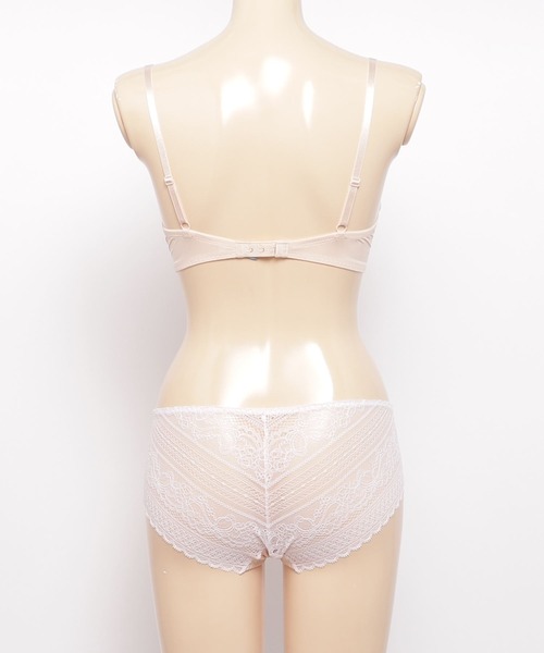 Chut！ INTIMATES（シュットインティメイツ）の「イージーステップブラ&ショーツセット (C853)（ブラ&ショーツ・レディース・ライトベージュ/ローズ・M1/M2/L1/L2/M3）」の17枚目の写真