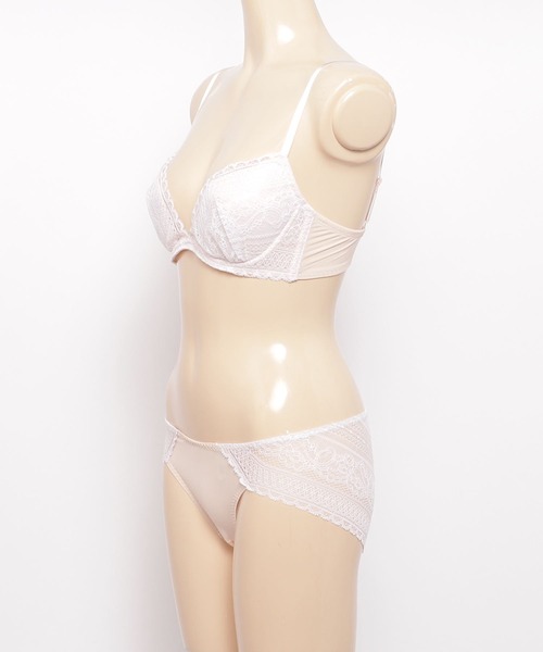 Chut！ INTIMATES（シュットインティメイツ）の「イージーステップブラ&ショーツセット (C853)（ブラ&ショーツ・レディース・ライトベージュ/ローズ・M1/M2/L1/L2/M3）」の18枚目の写真