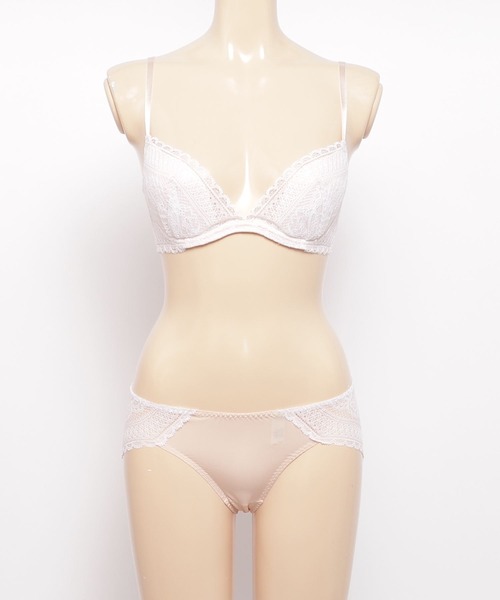 Chut！ INTIMATES（シュットインティメイツ）の「イージーステップブラ&ショーツセット (C853)（ブラ&ショーツ・レディース・ライトベージュ/ローズ・M1/M2/L1/L2/M3）」の19枚目の写真