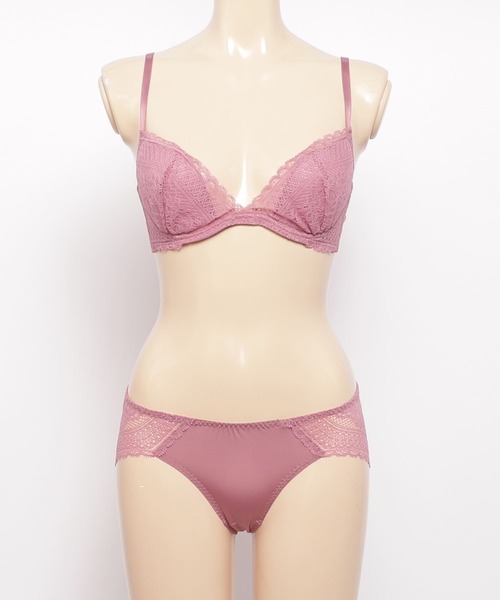 Chut！ INTIMATES（シュットインティメイツ）の「イージーステップブラ&ショーツセット (C853)（ブラ&ショーツ・レディース・ライトベージュ/ローズ・M1/M2/L1/L2/M3）」の16枚目の写真