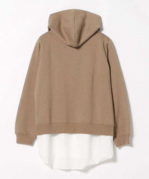 BEAMS HEART(ビームスハート)の「サイドジップ コンビ フーディー(スウェット・レディース・ブラック/ライトグレー/ブラウン系その他/ホワイト系その他5・FREE)」の9枚目の写真