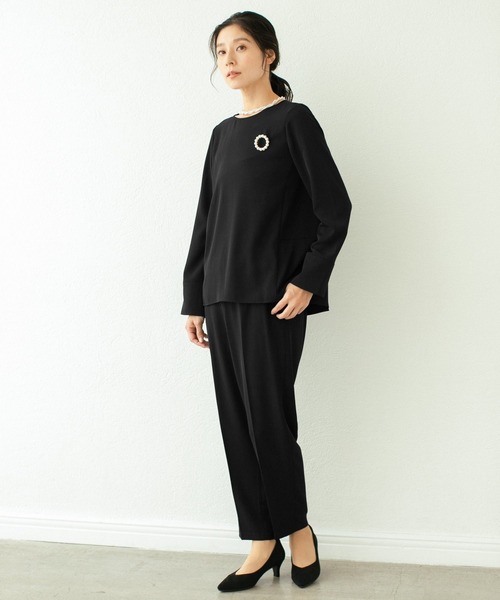 LEPSIM（レプシィム）の「キレイめローヒールパンプス　257634（パンプス・レディース・ブラック/グレイッシュベージュ・SMALL/MEDIUM/LARGE）」の12枚目の写真