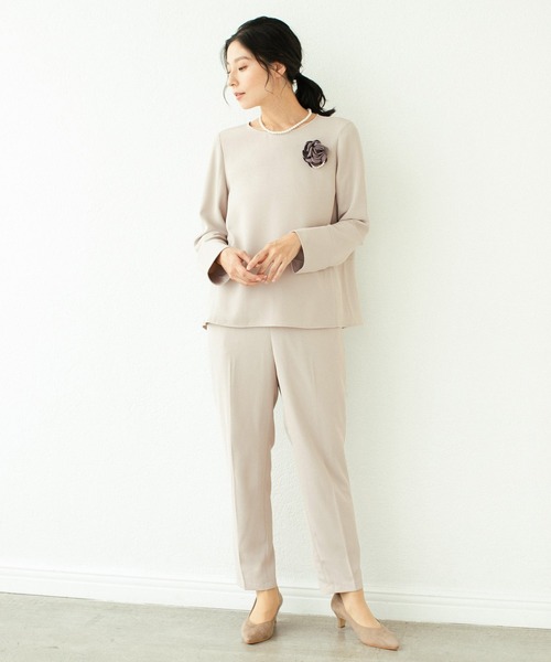 LEPSIM（レプシィム）の「キレイめローヒールパンプス　257634（パンプス・レディース・ブラック/グレイッシュベージュ・SMALL/MEDIUM/LARGE）」の3枚目の写真