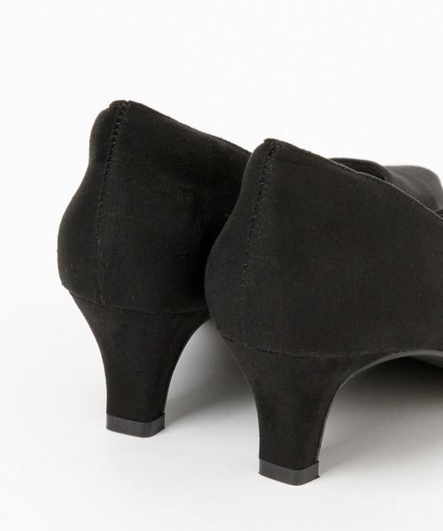 LEPSIM（レプシィム）の「キレイめローヒールパンプス　257634（パンプス・レディース・ブラック/グレイッシュベージュ・SMALL/MEDIUM/LARGE）」の14枚目の写真