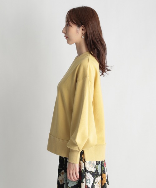 Andemiu(アンデミュウ)の「【WEB限定】ソデタックウラケプルオーバー257205(スウェット・レディース・ピンク/マスタード/チャコール・FREE)」の20枚目の写真