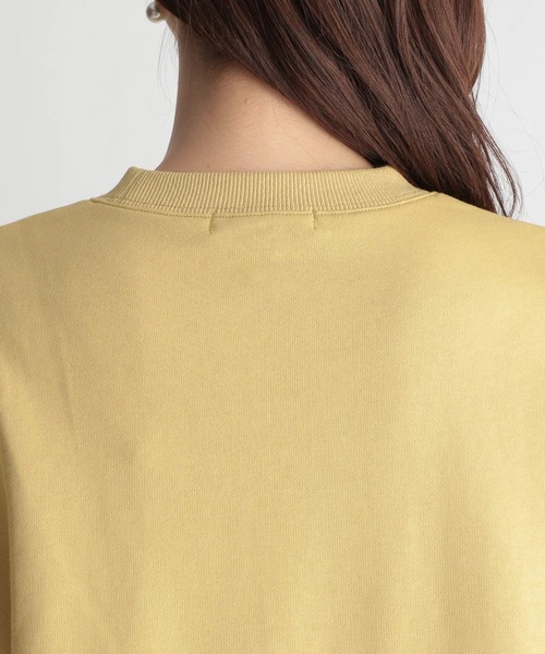 Andemiu(アンデミュウ)の「【WEB限定】ソデタックウラケプルオーバー257205(スウェット・レディース・ピンク/マスタード/チャコール・FREE)」の16枚目の写真