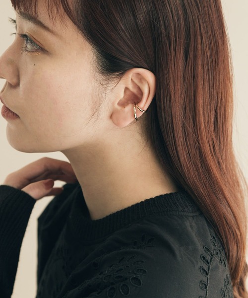 SMELLY（スメリー）の「2セットイヤカフ（イヤーカフ・レディース・ゴールド・-）」の3枚目の写真