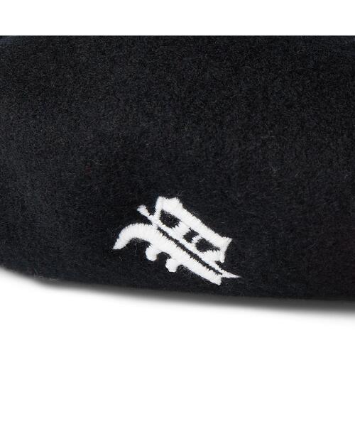 POLO RALPH LAUREN（ポロ ラルフ ローレン）の「ロゴ ウール フェルト ベレー（ハンチング/ベレー帽・レディース・ブラック系1・ONE）」の4枚目の写真