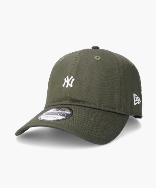 NEW ERA（ニューエラ）の「NEW ERA  920 MINI NYY　CLEANSE（キャップ・メンズ・ベージュ/ネイビー/ブラック×ホワイト/ブラック×ブラック/ダークグリーン・FREE）」の4枚目の写真