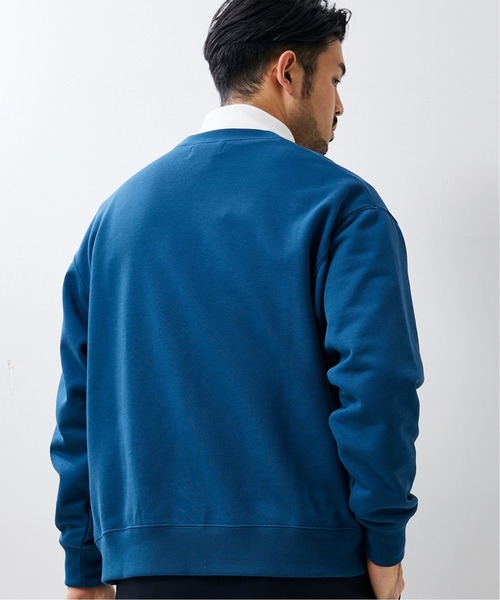 417 EDIFICE（フォーワンセブンエディフィス）の「【Tech Terry / テックテリー】スウェットカーディガン【Made in Japan】（カーディガン/ボレロ・メンズ・オレンジ/ブラック/ネイビー/グリーン/キナリ/イエロー・SMALL/MEDIUM/LARGE）」の13枚目の写真