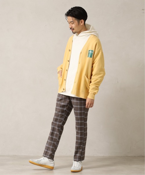 417 EDIFICE（フォーワンセブンエディフィス）の「【Tech Terry / テックテリー】スウェットカーディガン【Made in Japan】（カーディガン/ボレロ・メンズ・オレンジ/ブラック/ネイビー/グリーン/キナリ/イエロー・SMALL/MEDIUM/LARGE）」の14枚目の写真