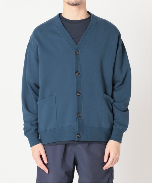 417 EDIFICE（フォーワンセブンエディフィス）の「【Tech Terry / テックテリー】スウェットカーディガン【Made in Japan】（カーディガン/ボレロ・メンズ・オレンジ/ブラック/ネイビー/グリーン/キナリ/イエロー・SMALL/MEDIUM/LARGE）」の17枚目の写真