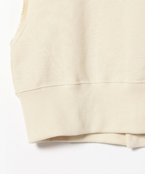 Ray BEAMS（レイビームス）の「Ray BEAMS / スウェット 2way ベスト（ベスト・レディース・ナチュラル/ブラック・ONE SIZE）」の20枚目の写真