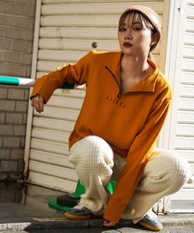 AVIREX（アヴィレックス）の「【直営店限定】AVIREX HARF ZIP SWEAT/ ハーフジップスウェット（スウェット）」