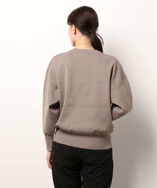 Te chichi（テチチ）の「サイドリブクルーネックニット（セットアップ可能）（ニット/セーター・レディース・モカ/チャコール・ﾌﾘ-）」の4枚目の写真