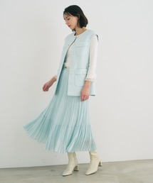 ANAYI | ソフトローンプリーツ スカート(スカート)