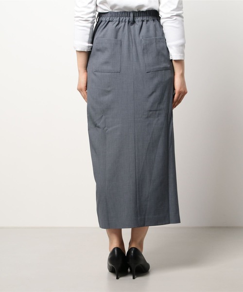 jouetie（ジュエティ）の「ストレートスカート【セットアップ対応】（スカート・レディース・ブラック/グレー/グリーン/アイボリー・MEDIUM）」の18枚目の写真