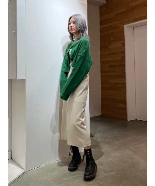 jouetie（ジュエティ）の「ストレートスカート【セットアップ対応】（スカート・レディース・ブラック/グレー/グリーン/アイボリー・MEDIUM）」の21枚目の写真