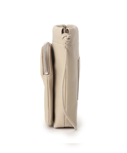 Ober Tashe（オーバータッシェ）の「巾着スマホショルダー（ショルダーバッグ・レディース・ブラック/チョコ/パープル系/サックスブルー・FREE）」の8枚目の写真