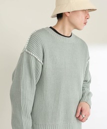 SENSE OF PLACE by URBAN RESEARCH | ハンドステッチセーター(ニット/セーター)