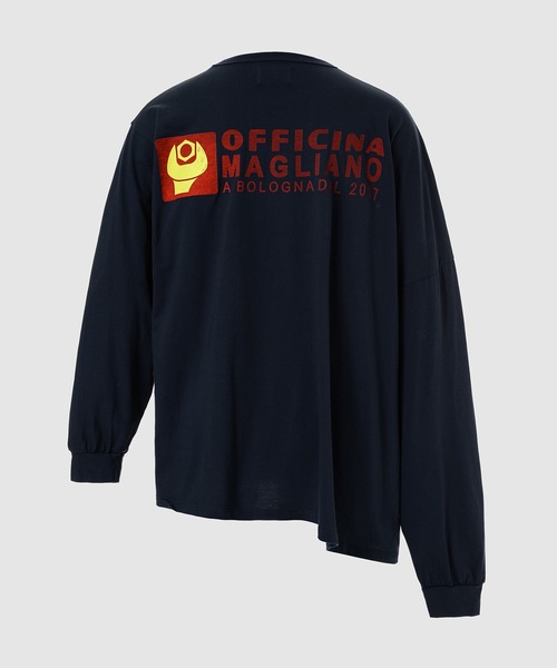 magliano ロングTシャツ eleven 2nd Cotton Border Jersey Long T-shirt