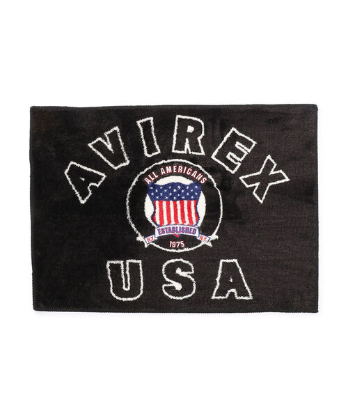 AVIREX(アヴィレックス)の「FLOOR MAT / フロア マット / AVIREX / アヴィレックス(その他雑貨・メンズ・ブラック・FREE)」の1枚目の写真