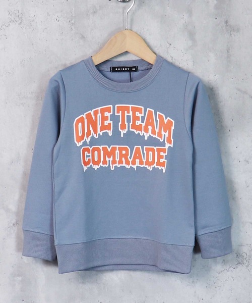 THE CASUAL(カジュアル)の「クルーネックロゴプリントトレーナー キッズ(スウェット・キッズ・ベージュ/パープル/オフホワイト/ミント/モカ/チャコール/ホワイト系/ブラック系1/杢グレー/ブラック系/ブラック系2/ブラック系3/ブラック系5/ブラック系4/グレー系/グリーン系/ブラウン系/ブルー系・150cm/130cm/110cm/140cm/160cm/120cm)」の17枚目の写真