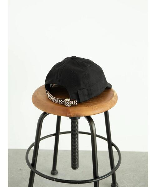 koe（コエ）の「キャンバスショートブリムキャップ＊（キャップ・メンズ・ブラック/カモフラージュ/インディゴブルー・FREE）」の5枚目の写真