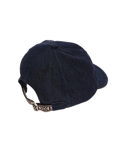 koe（コエ）の「キャンバスショートブリムキャップ＊（キャップ・メンズ・ブラック/カモフラージュ/インディゴブルー・FREE）」の8枚目の写真