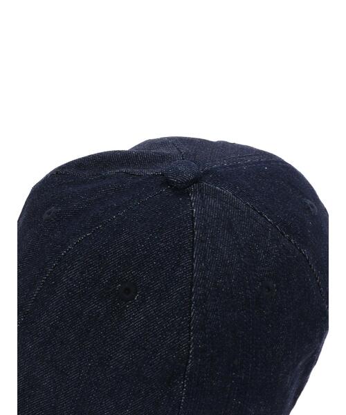 koe（コエ）の「キャンバスショートブリムキャップ＊（キャップ・メンズ・ブラック/カモフラージュ/インディゴブルー・FREE）」の11枚目の写真