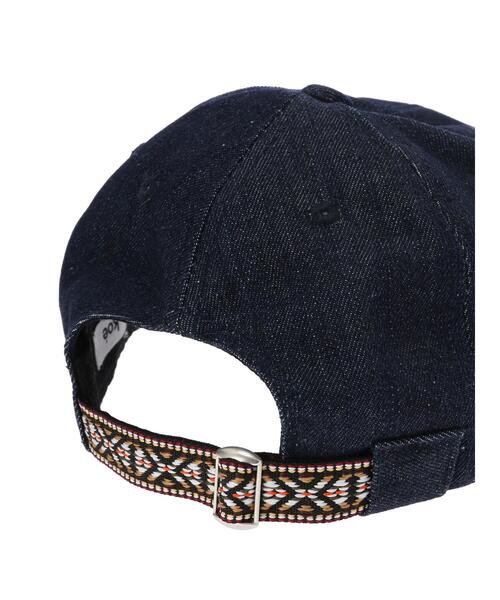 koe（コエ）の「キャンバスショートブリムキャップ＊（キャップ・メンズ・ブラック/カモフラージュ/インディゴブルー・FREE）」の12枚目の写真